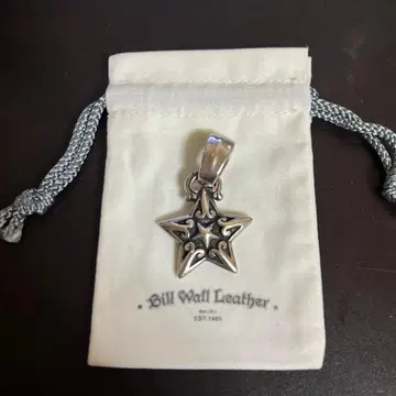 Beams Bill Wall Leather 스타 펜던트 목걸이