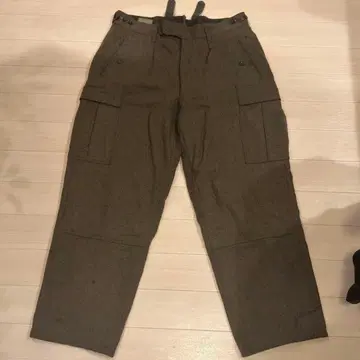 독일군 울 카고 팬츠 60s
