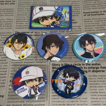 에치젠 료마 캔뱃지 6개 세트 3