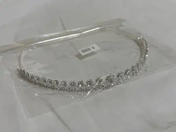 실버 크리스탈 티아라