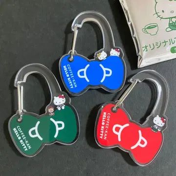 커피관 키티 카라비너 세트 콜라보