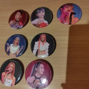 코다 쿠미 핀 배지 7개 세트 캔뱃지 디너쇼