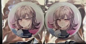 단간론파 로손 나나미 치아키 캔뱃지 2개 세트