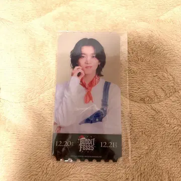 BUDDiiS SHOOT 버디 페스티벌 클리어 픽처 티켓