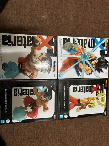 드래곤볼 손오공 피규어 4체 세트