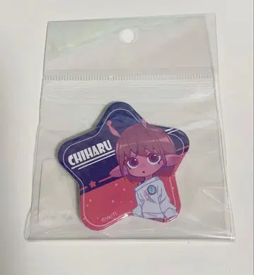 밀키 웨이 치하루 별 모양 캔뱃지