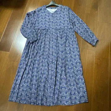 niko and - 플라워 프린트 롱 원피스