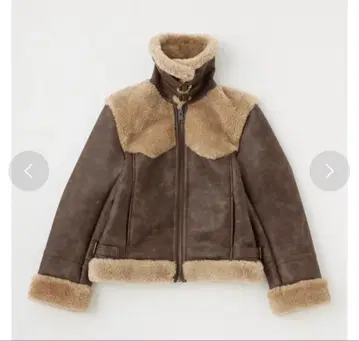 moussy 무스탕 숏 자켓