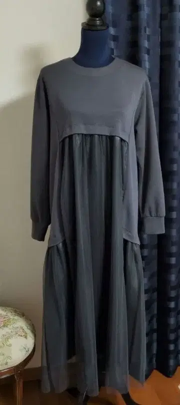 이토킨 계열 히비야점 구매 튤+티셔츠 원단 원피스 정말 칭찬받는