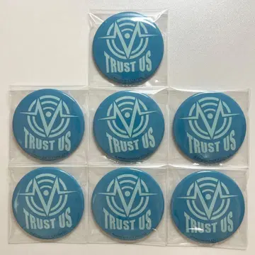 해즈빈 호텔 TRUSTUS 로고 신주쿠 마루이 시크릿 캔뱃지 B 7개