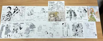 아르테 혜택 페이퍼 17장 세트 COMIC ZIN 오쿠보 케이