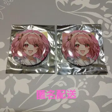 컬러풀 피치 노아 컬러풀 피치 타워 캔 배지 2개 세트