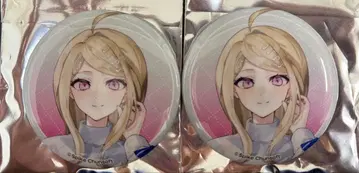 단간론파 로손 아카마츠 카에데 캔 배지 2개 세트