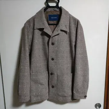 P.S.FA 무염색 울 숏코트 베이지