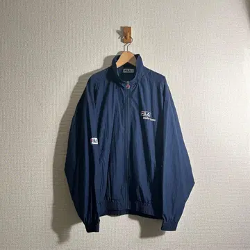 FILA / 나일론 자켓 비에라 이탈리아 XXL 네이비 레트로