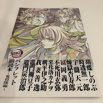 귀멸의 칼날 비주얼 팜플렛 부록 도서 ~귀살대 편~