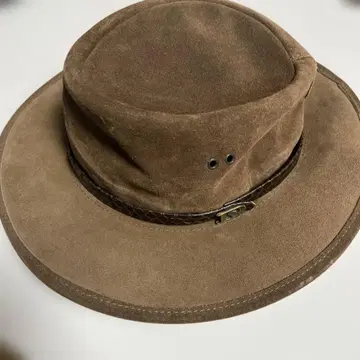 아웃백 빈티지 카우보이 햇 호주산 천연 가죽