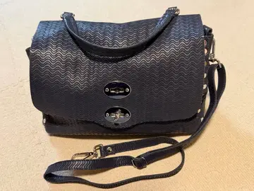 ZANELLATO 포스티나 2way 숄더 물결 모양 텍스처