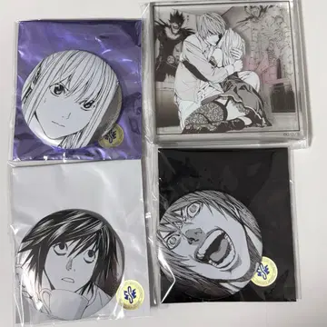 데스노트 최애 캐릭터 캔뱃지 시계 부품 플레이트 스탠드