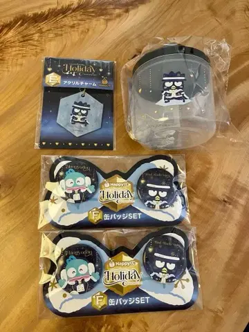 산리오 해피 복권 하피단뿌이 배드 바츠마루 4세트