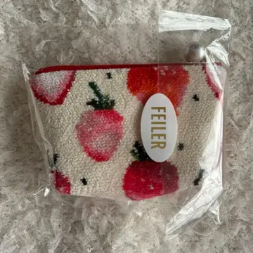 [ 새상품 미개봉 ] FEILER 스트로베리 도트 파우치