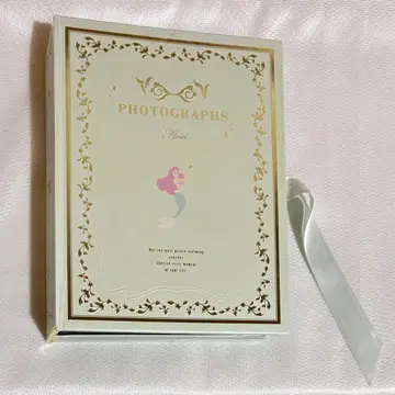 아리엘 인어공주 L판 사진 앨범 리본