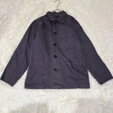 M304 [유니클로] 데님 셔츠 긴팔 코튼 100% 포켓 부착 겉옷