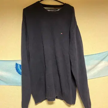TOMMY HILFIGER 네이비 스웨터 XL