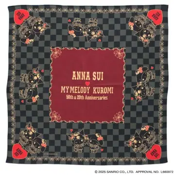 안나수이 마이멜로디 쿠로미 손수건