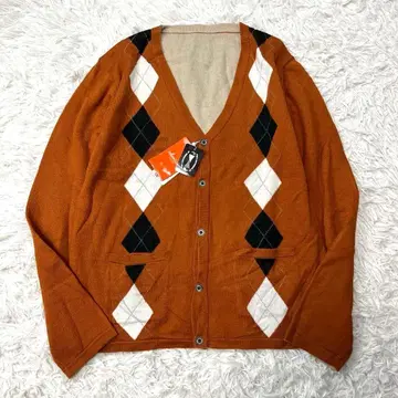 미사용품 rhenium hideaways 리버서블 가디건 50