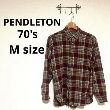PENDLETON 펜들턴 70s 울 셔츠 M