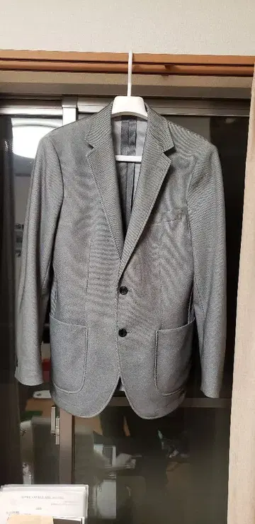 AOKI_PB(CAFE SOHO) 실버 캐주얼 자켓