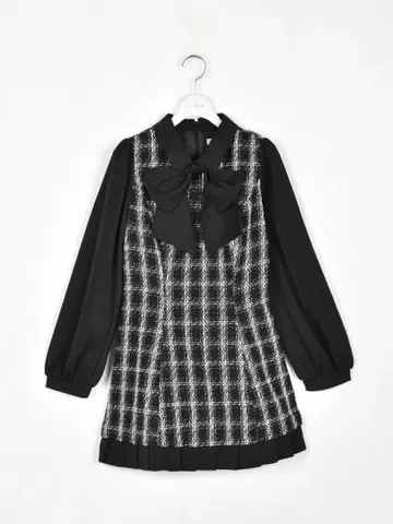 evelyn 트위드 원피스