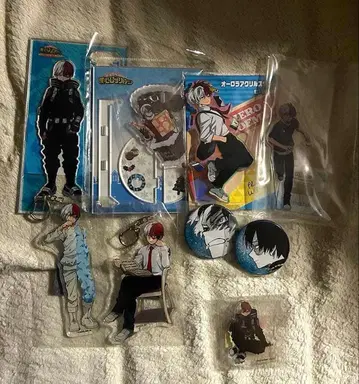 토도로키 쇼토 나의 히어로 아카데미아 아크릴 스탠드 캔뱃지 키링