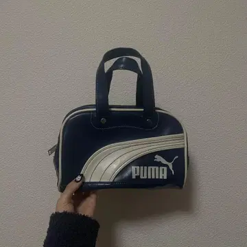 PUMA 핸드백 미니 보스턴백 네이비