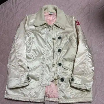 여성용 adidas 점퍼 (아이보리색)