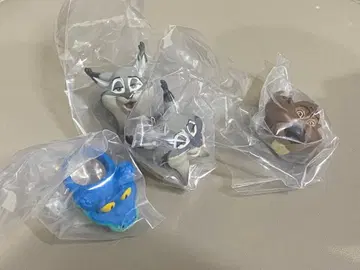 애니메이션 캐릭터 캡슐 토이 4개 세트