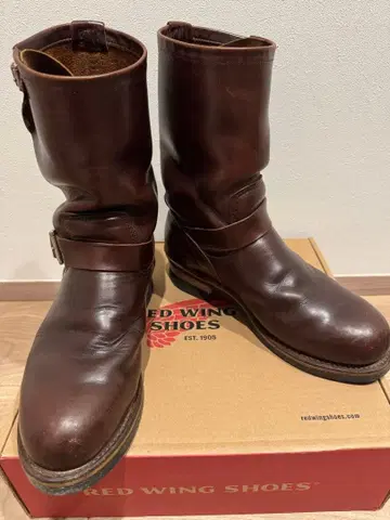 RED WING 100주년 모델 8258 엔지니어 부츠 8 1/2