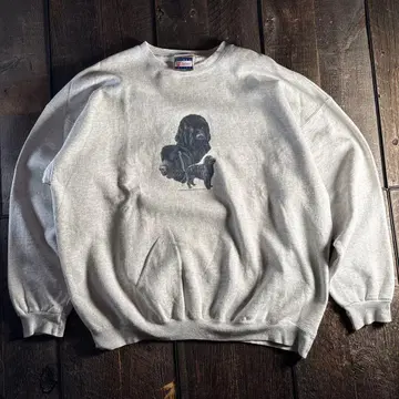 구제 헤인즈 바디 애니멀 프린트 맨투맨 뉴펀들랜드 개 00s