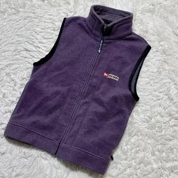 [ c6998 ] DOG DEPT 베스트 플리스 퍼플