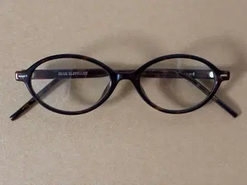 BLUE ELEPHANT 브라운 오벌 안경 AVA leopard