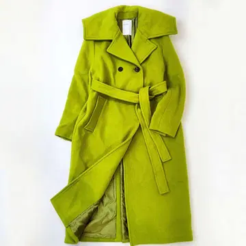 새상품급 [ NOBLE ] Super140 더블 비버 빅 칼라 롱 코트