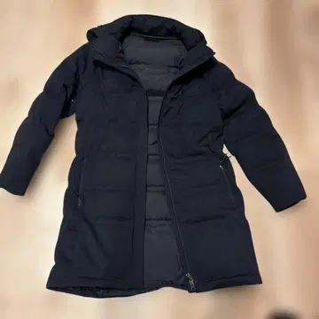 라코스테 카노코지 다운 코트 네이비