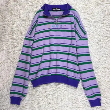 캔디 스트리퍼, CANDY SNIPPER, 하프 지퍼, 스웨터