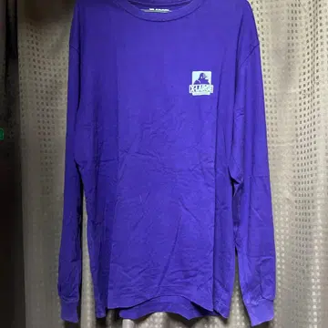 X-LARGE 퍼플 롱 슬리브 셔츠 L 사이즈