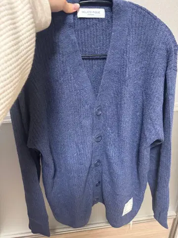 GELATO PIQUE 네이비 가디건