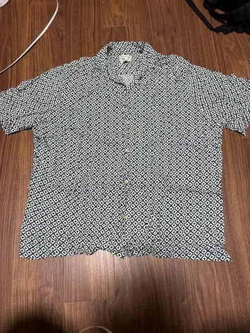 REYN SPOONER 알로하 셔츠 XXL 기하학 패턴