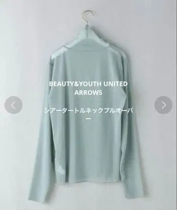 BEAUTY&YOUTH 폴리에스테르 쉬폰 터틀넥 풀오버