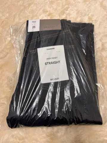 MOUSSY 하이웨스트 스트레이트 택 포함 새상품
