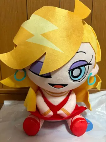 New PANTY & STOCKING 앉아 봉제 인형 팬티